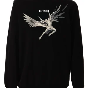 FELPA GIROCOLLO STAMPA ANGELO