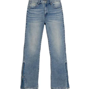 JEANS DENIM BUTNOT CLEAR ZIP
