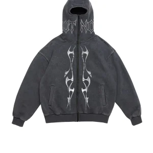 HOODIE BUTNOT MASK WASHED