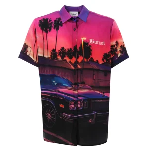 CAMICIA STAMPA PALME