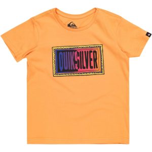 T-shirt quicksilver bambino arancione
