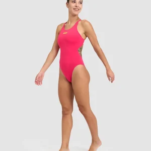 Costume donna TEAM-SWIM-TECH Fucsia ARENA