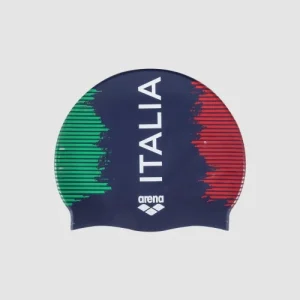 Cuffia nuoto ITALIA Silicone CAP ARENA blu