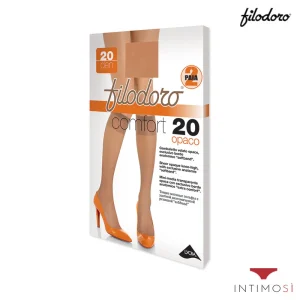 6 gambaletti 20 denari velati opachi compressione graduata | Filodoro