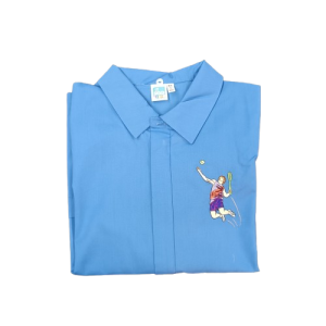 Casacca bambino chiusura zip con disegno Tennista Siggi