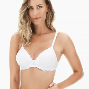 Reggiseno balconcino con ferretto senza imbottiture spalline larghe | Lepel 261