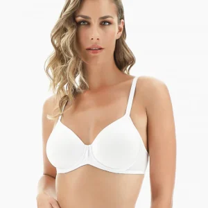 Reggiseno balconcino in cotone con ferretto | Lepel 351