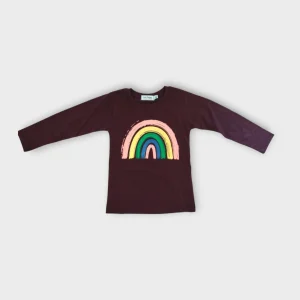 Maglia bambina manica lunga Arcobaleno
