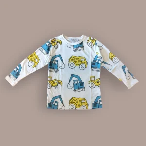 Maglia bambino con stampa motori