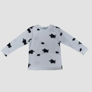 Maglia unisex bambini con elefanti