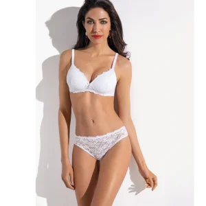 Reggiseno coppe graduate senza ferretto con pizzo floreale | SièLei 2676