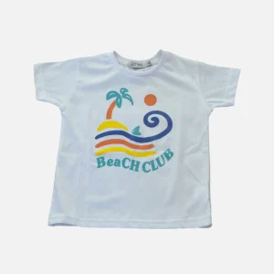T-shirt bambino a manica corta Beach Club