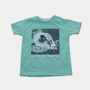 T-shirt bambino a manica corta California
