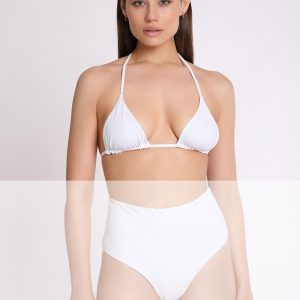 Sliding triangle bikini top. Eco Capsules.